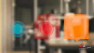 2D Animation of Motion Graphics Text and Motion Graphics in a 2D Animation