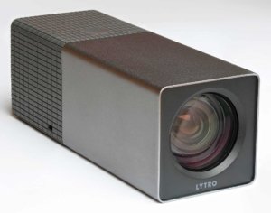 a black lytro light field camera