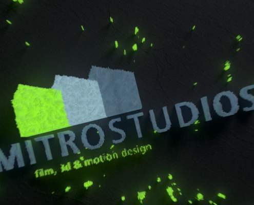 Intro animation of our Mitrostudios video portfolio